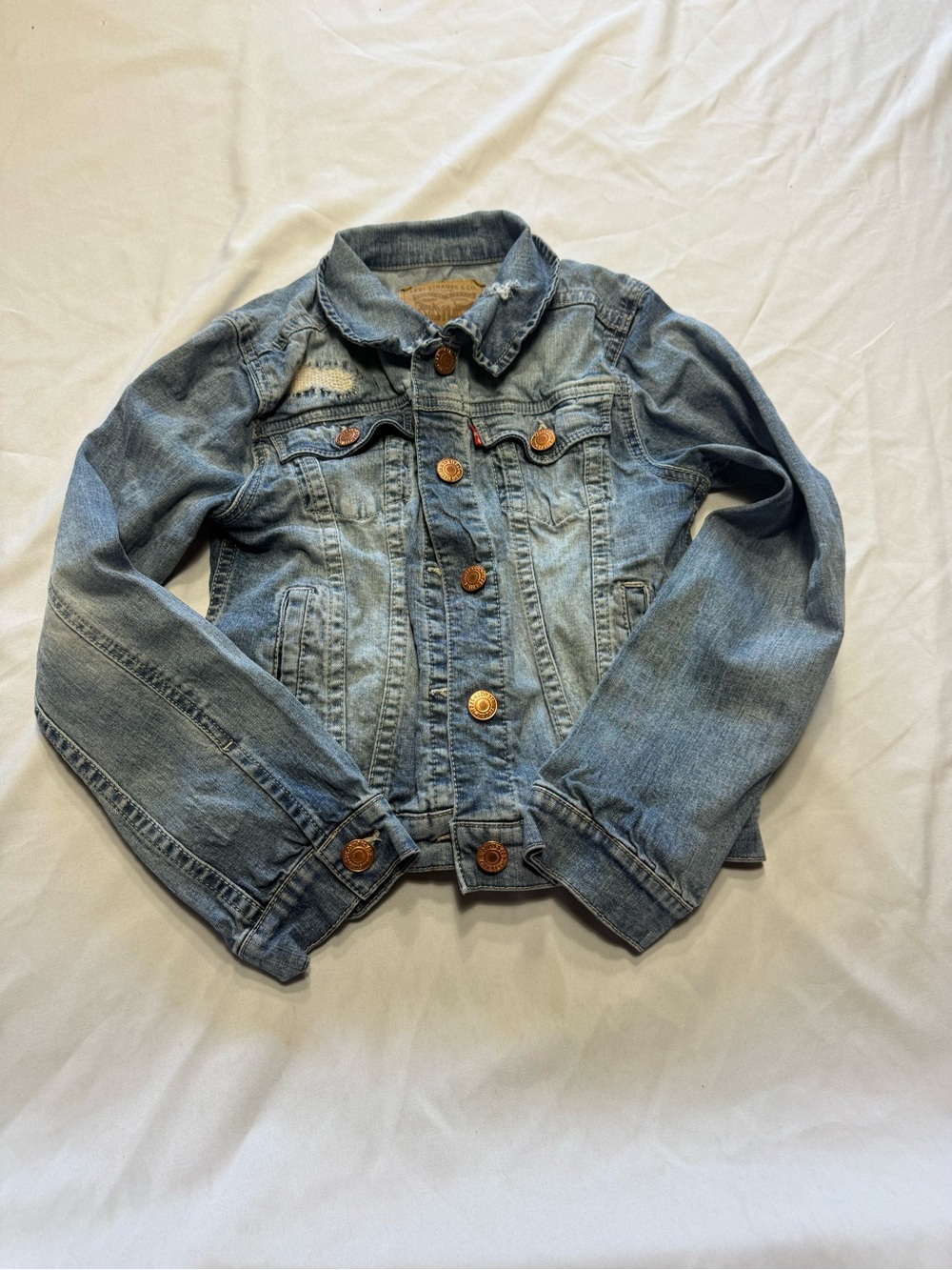 Levi's Light Blue Kids Denim Jean Jacket